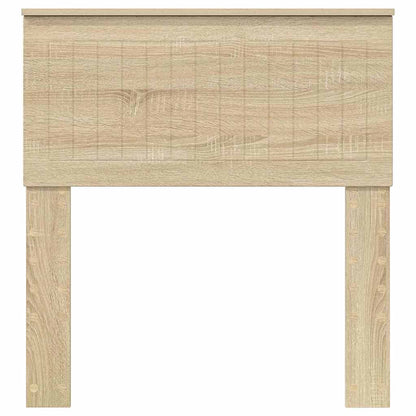 Hoofdbord met hoofdeinde Sonoma Eiken 80 cm Bewerkt hout