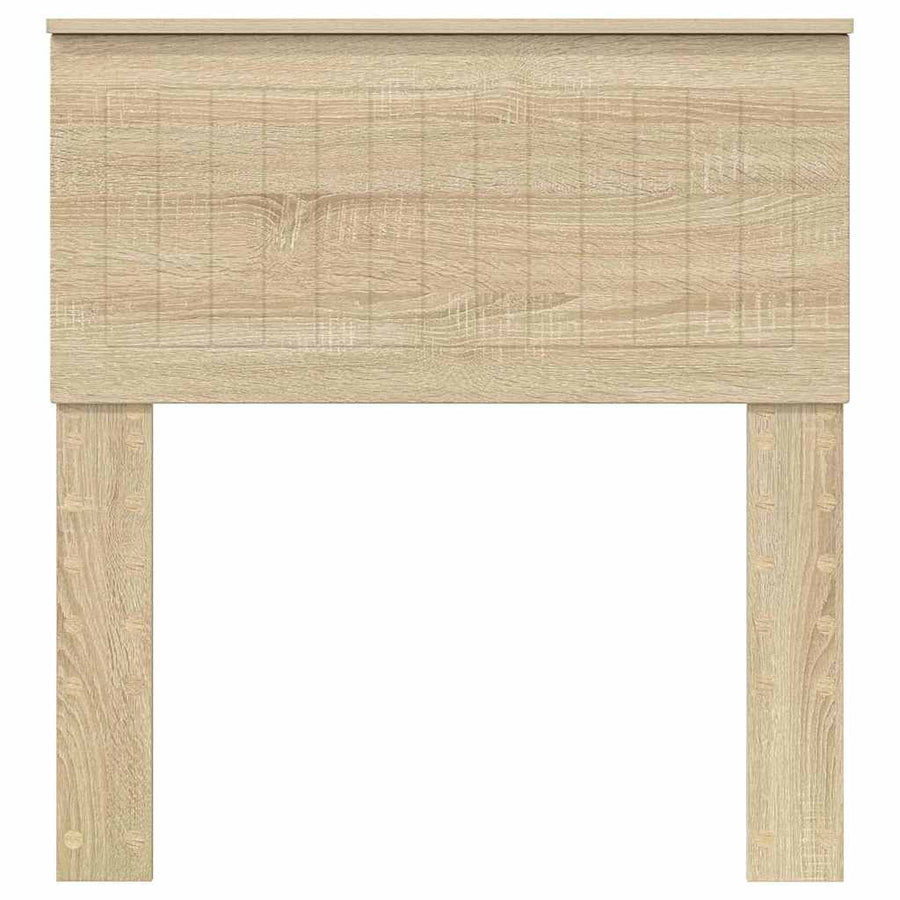 Hoofdbord met hoofdeinde Sonoma Eiken 80 cm Bewerkt hout