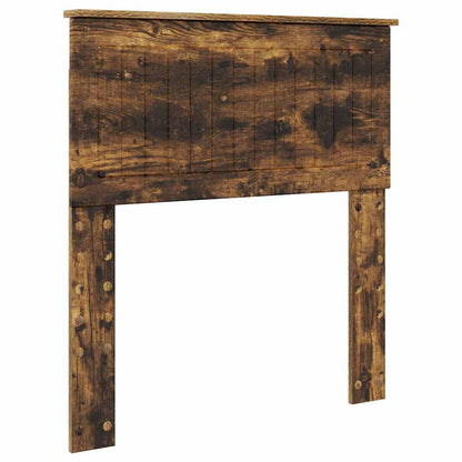 Hoofdbord met hoofdeinde Gerookt eiken 80 cm Bewerkt hout