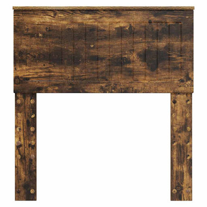 Hoofdbord met hoofdeinde Gerookt eiken 80 cm Bewerkt hout