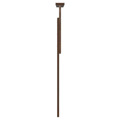 Hoofdbord met hoofdeinde Bruin Eiken 80 cm Bewerkt hout