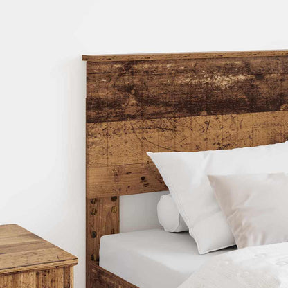 Hoofdbord met hoofdeinde Oud Hout 80 cm Bewerkt hout