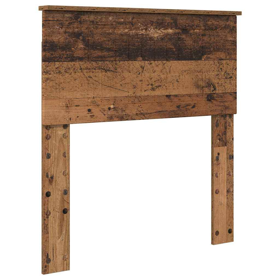 Hoofdbord met hoofdeinde Oud Hout 80 cm Bewerkt hout