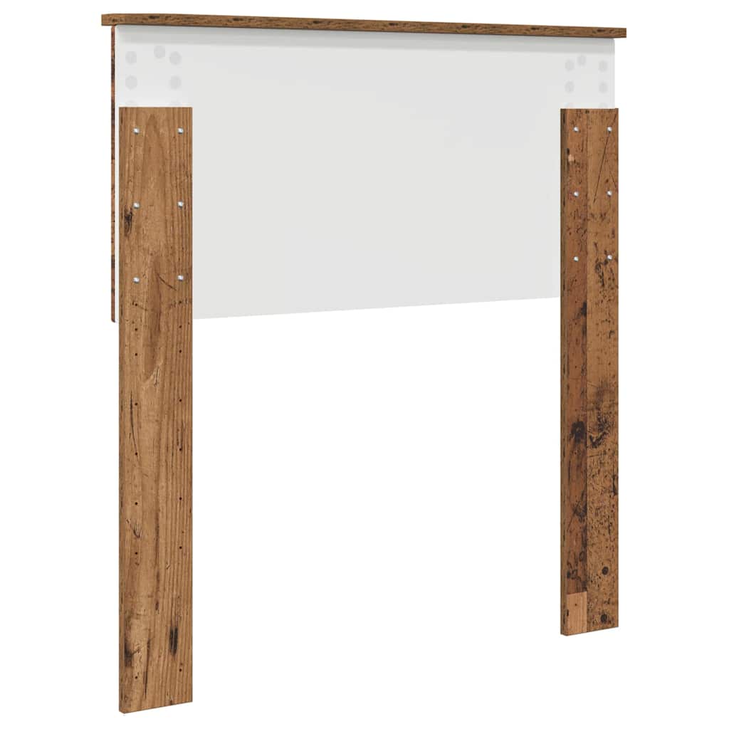 Hoofdbord met hoofdeinde Oud Hout 80 cm Bewerkt hout