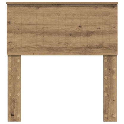 Hoofdbord met hoofdeinde Artisan Eiken 80 cm Bewerkt hout