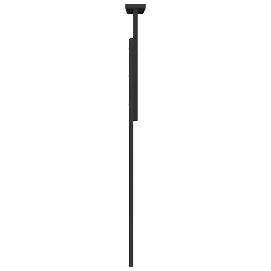 Hoofdbord met hoofdeinde Zwart Eiken 75 cm Bewerkt hout