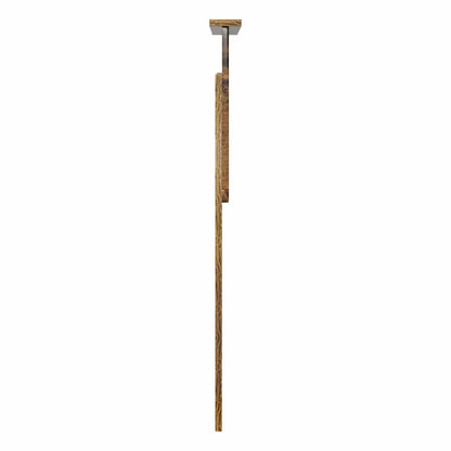 Hoofdbord met hoofdeinde Gerookt eiken 75 cm Bewerkt hout