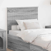 Hoofdbord 75 cm grijs Sonoma bewerkt hout