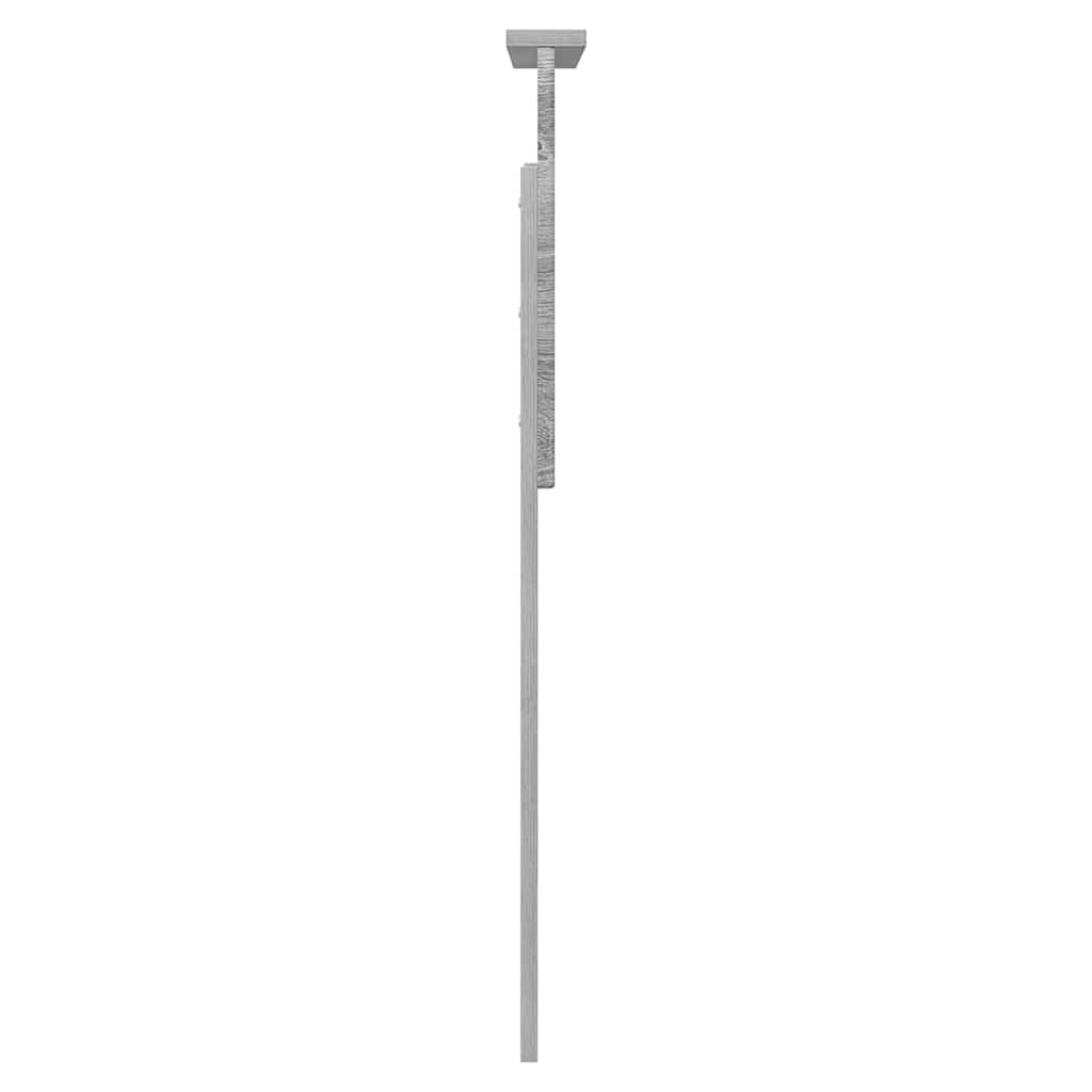 Hoofdbord met hoofdeinde Grijs Sonoma 75 cm Bewerkt hout
