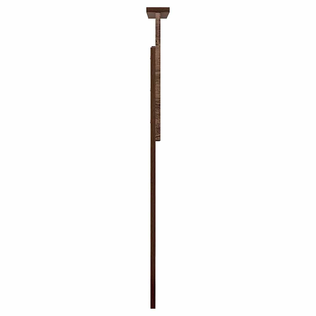 Hoofdbord met hoofdeinde Bruin Eiken 75 cm Bewerkt hout