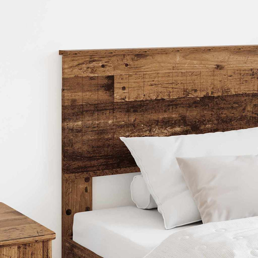 Hoofdbord met hoofdeinde Oud Hout 75 cm Bewerkt hout