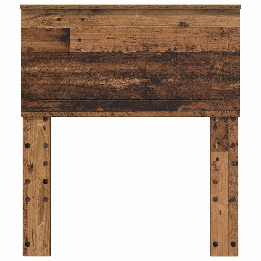 Hoofdbord met hoofdeinde Oud Hout 75 cm Bewerkt hout