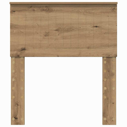 Hoofdbord met hoofdeinde Artisan Eiken 75 cm Bewerkt hout