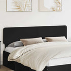 Headboard Black Oak 200 cm Engineered wood