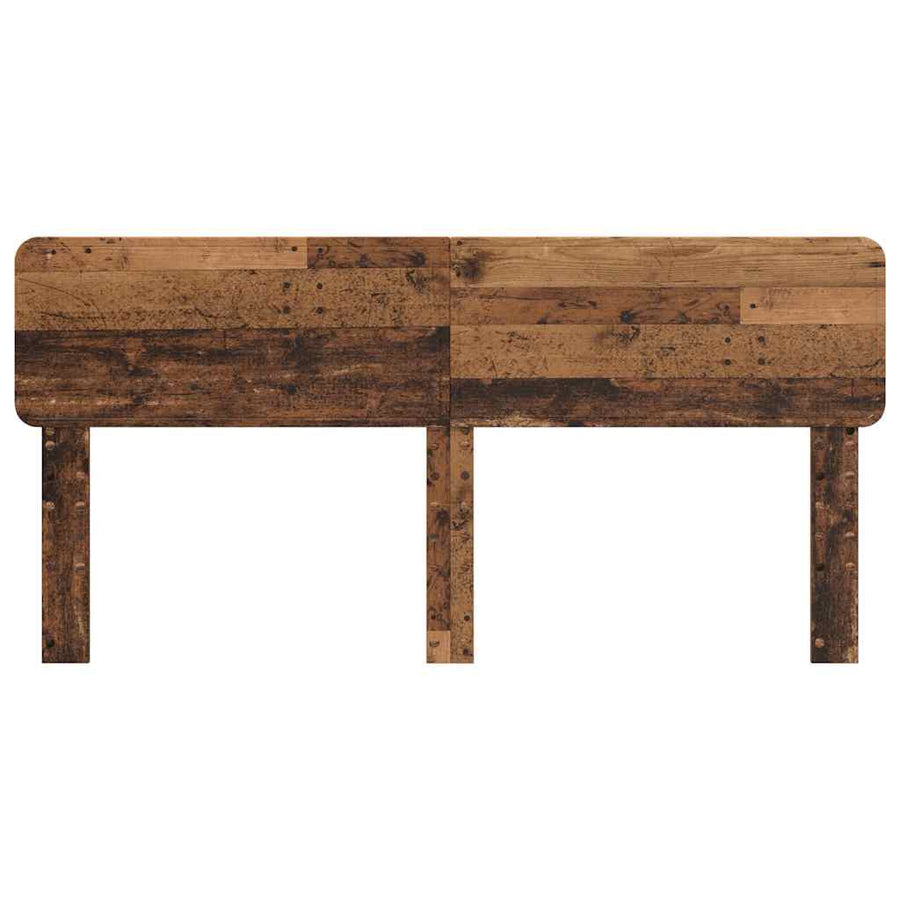 Hoofdbord met hoofdeinde Oud Hout 200 cm Bewerkt hout