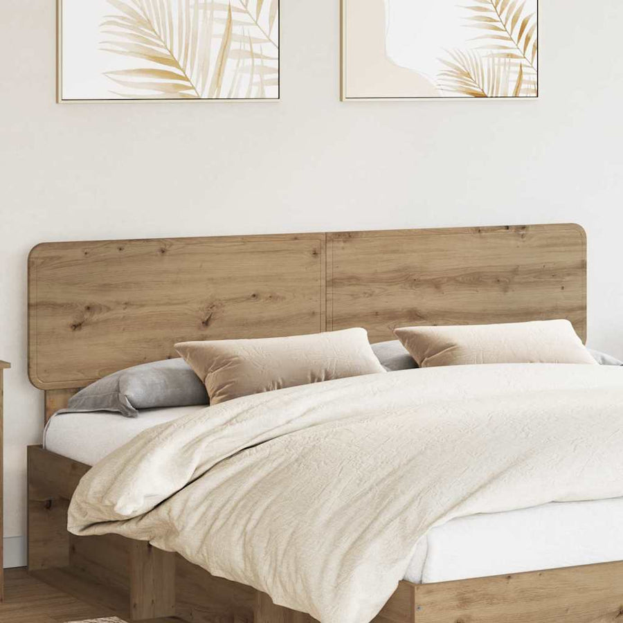 Hoofdbord met hoofdeinde Artisan Eiken 200 cm Bewerkt hout