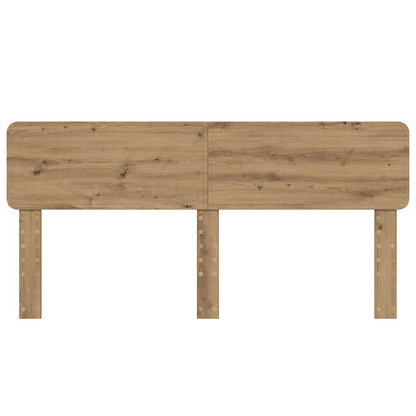 Hoofdbord met hoofdeinde Artisan Eiken 200 cm Bewerkt hout