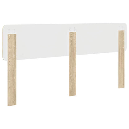Hoofdbord met hoofdeinde Sonoma Eiken 180 cm Bewerkt hout