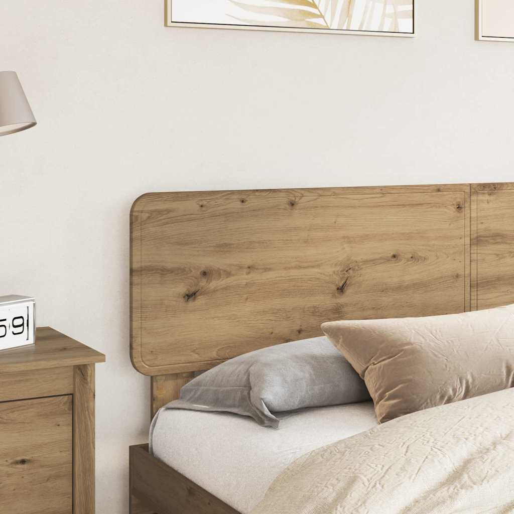 Hoofdbord met hoofdeinde Artisan Eiken 180 cm Bewerkt hout