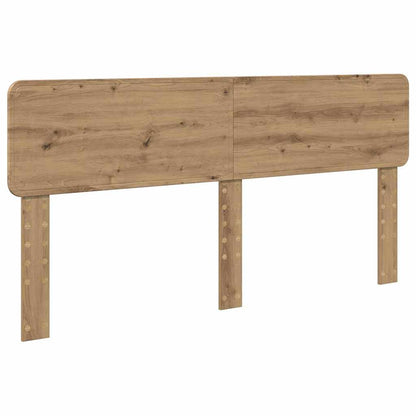 Hoofdbord met hoofdeinde Artisan Eiken 180 cm Bewerkt hout
