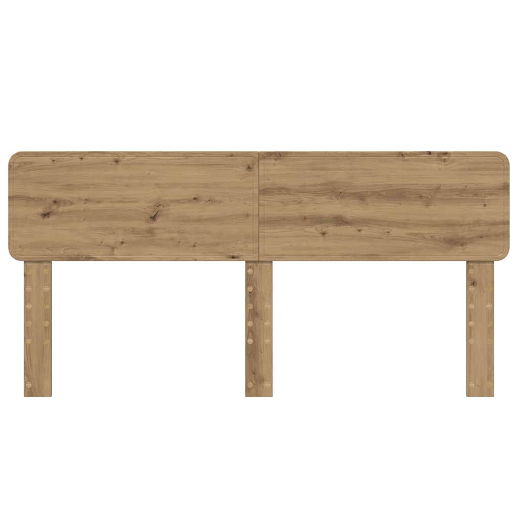 Hoofdbord met hoofdeinde Artisan Eiken 180 cm Bewerkt hout