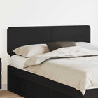Headboard Black Oak 160 cm Engineered Wood