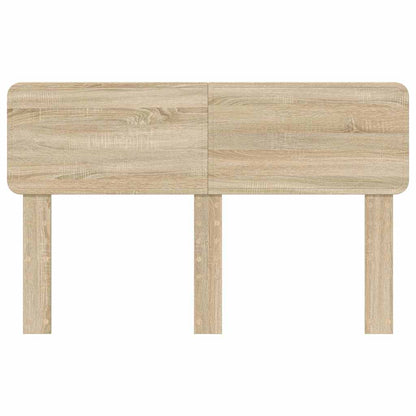 Hoofdbord met hoofdeinde Sonoma Eiken 160 cm Bewerkt hout