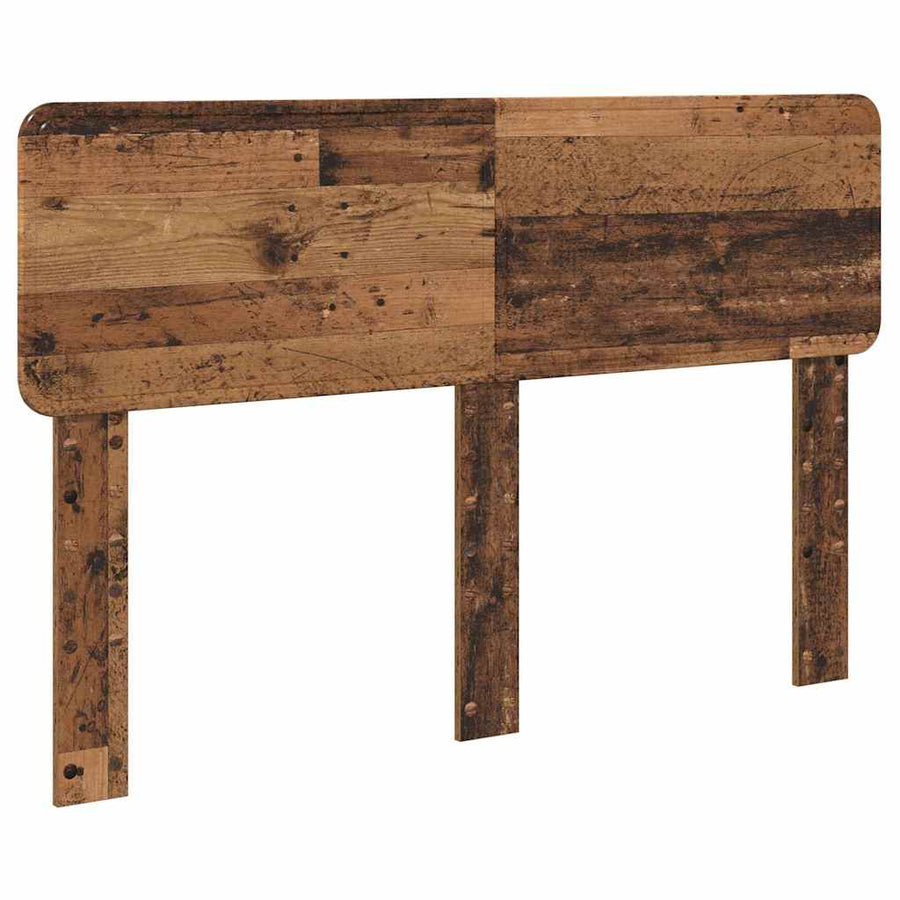 Hoofdbord met hoofdeinde Oud Hout 140 cm Bewerkt hout