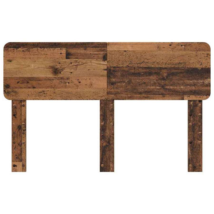 Hoofdbord met hoofdeinde Oud Hout 140 cm Bewerkt hout
