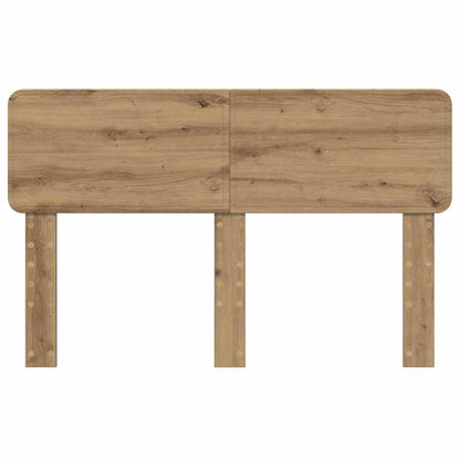 Hoofdbord met hoofdeinde Artisan Eiken 140 cm Bewerkt hout