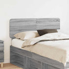 Headboard Grey Sonoma 135 cm Engineered wood
