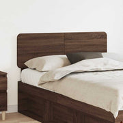 Hoofdbord 138x3x100 cm bruin eiken bewerkt hout