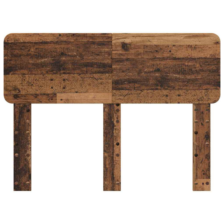 Hoofdbord met hoofdeinde Oud Hout 135 cm Bewerkt hout