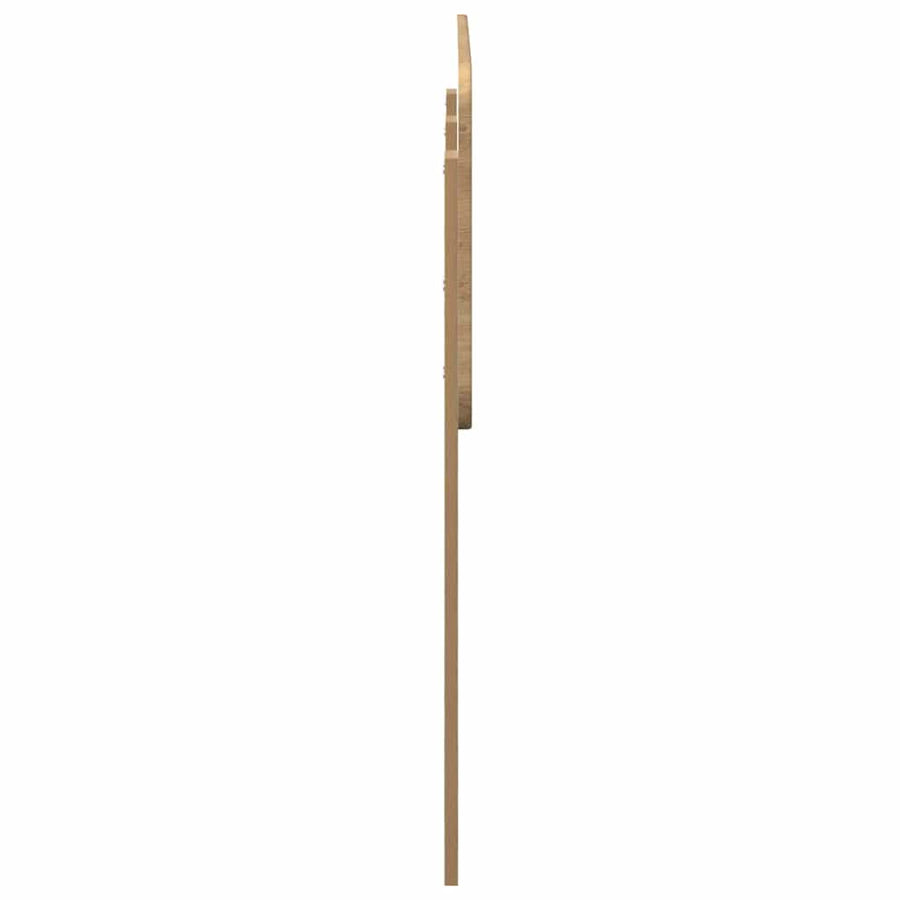 Hoofdbord met hoofdeinde Artisan Eiken 135 cm Bewerkt hout