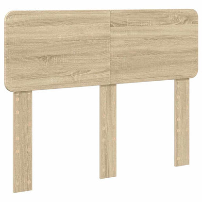 Hoofdbord met hoofdeinde Sonoma Eiken 120 cm Bewerkt hout