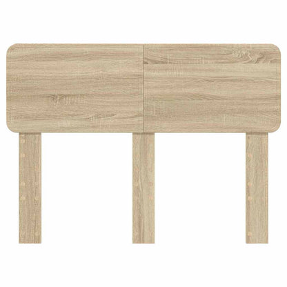 Hoofdbord met hoofdeinde Sonoma Eiken 120 cm Bewerkt hout