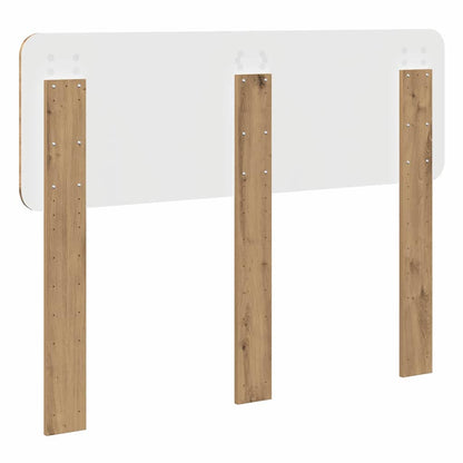 Hoofdbord met hoofdeinde Artisan Eiken 120 cm Bewerkt hout