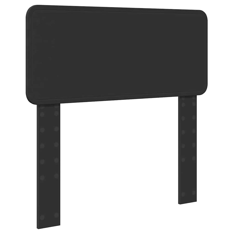 Hoofdbord met hoofdeinde Zwart Eiken 100 cm Bewerkt hout