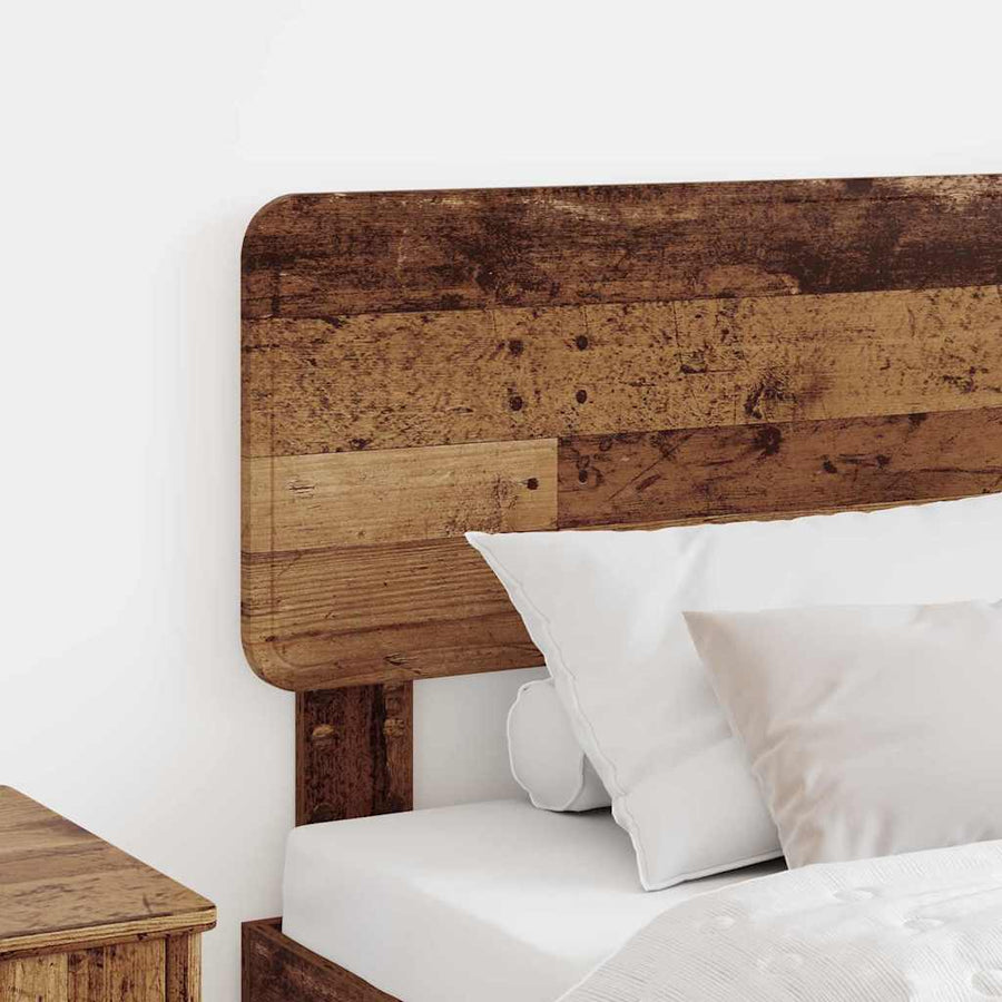 Hoofdbord met hoofdeinde Oud Hout 100 cm Bewerkt hout