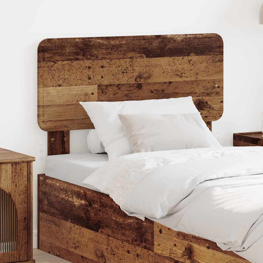Hoofdbord met hoofdeinde Oud Hout 100 cm Bewerkt hout