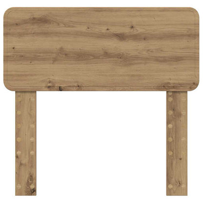 Hoofdbord met hoofdeinde Artisan Eiken 100 cm Bewerkt hout