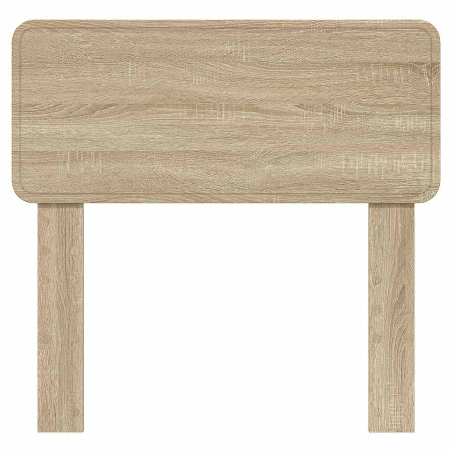 Hoofdbord met hoofdeinde Sonoma Eiken 90 cm Bewerkt hout