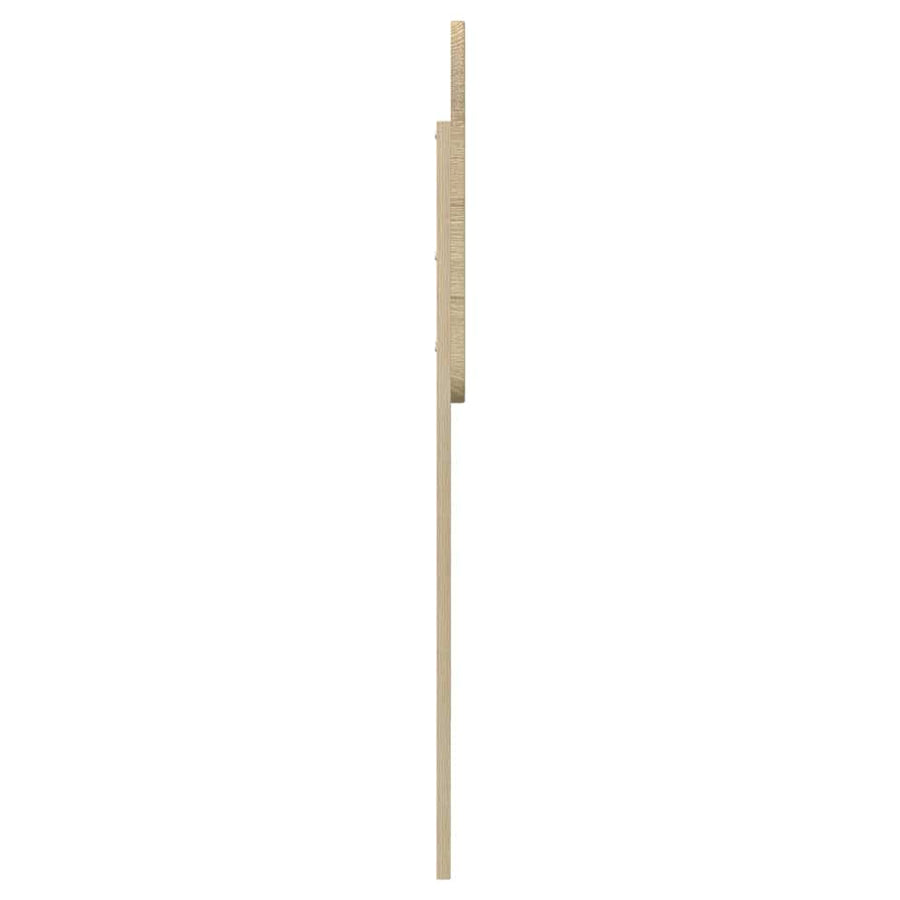 Hoofdbord met hoofdeinde Sonoma Eiken 90 cm Bewerkt hout