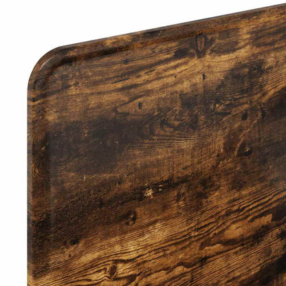 Hoofdbord met hoofdeinde Gerookt eiken 90 cm Bewerkt hout