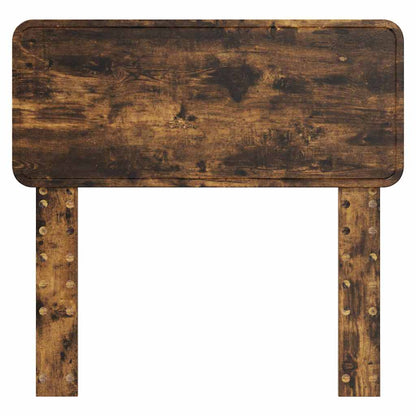 Hoofdbord met hoofdeinde Gerookt eiken 90 cm Bewerkt hout
