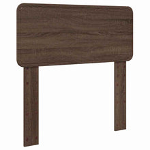 Hoofdbord met hoofdeinde Bruin Eiken 80 cm Bewerkt hout