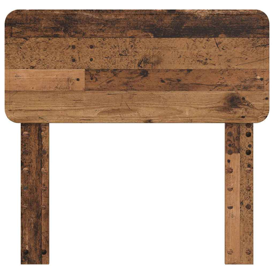 Hoofdbord met hoofdeinde Oud Hout 80 cm Bewerkt hout