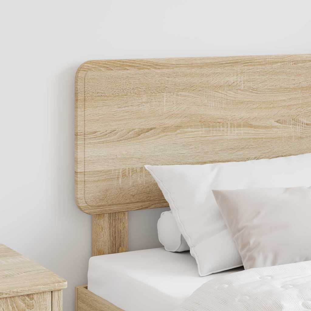 Hoofdbord met hoofdeinde Sonoma Eiken 75 cm Bewerkt hout
