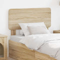 Hoofdbord Sonoma Eiken 75 cm Bewerkt hout