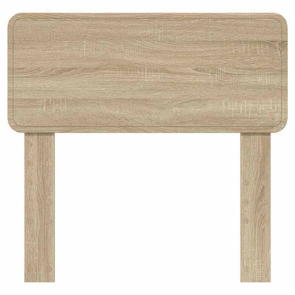 Hoofdbord met hoofdeinde Sonoma Eiken 75 cm Bewerkt hout